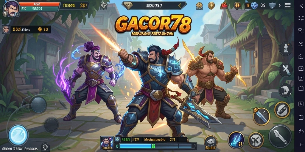 Tampilan gameplay GACOR78 yang menarik dan penuh strategi.