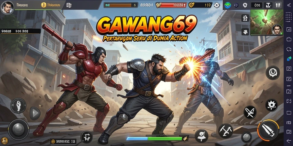 Tangkapan layar GAWANG69 menampilkan aksi bertarung yang mendebarkan.