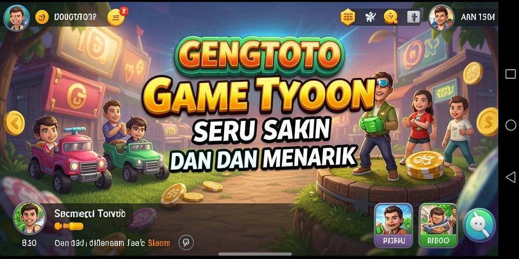 Tampilan gameplay GENGTOTO yang menarik dan menantang.