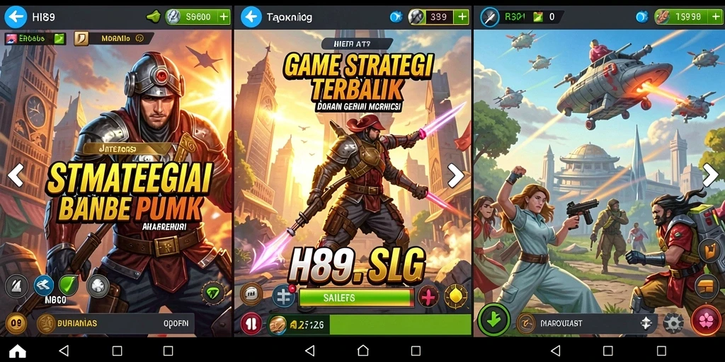 Tampilan permainan H89 dengan strategi mendebarkan dan grafis menawan.