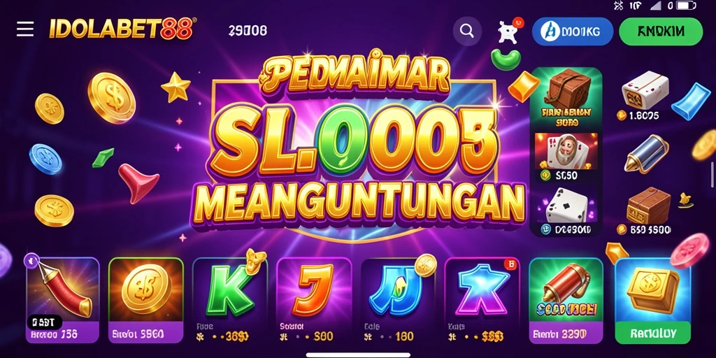 Tampilan gameplay menarik dari IDOLABET88 dengan berbagai slot tema.