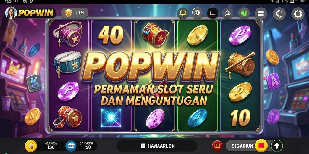 Gameplay seru dan fitur menarik di POPWIN.