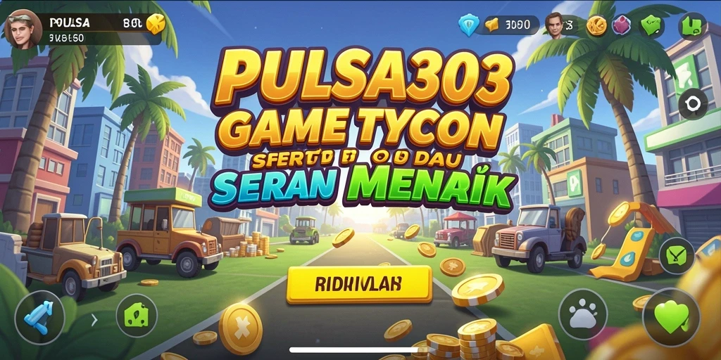 Tangkapan layar gameplay PULSA303 yang menggambarkan keseruan Tycoon.