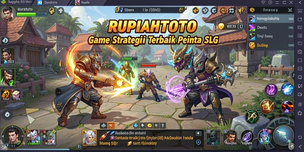 Gameplay menegangkan di RUPIAHTOTO dengan strategi dan pertempuran.