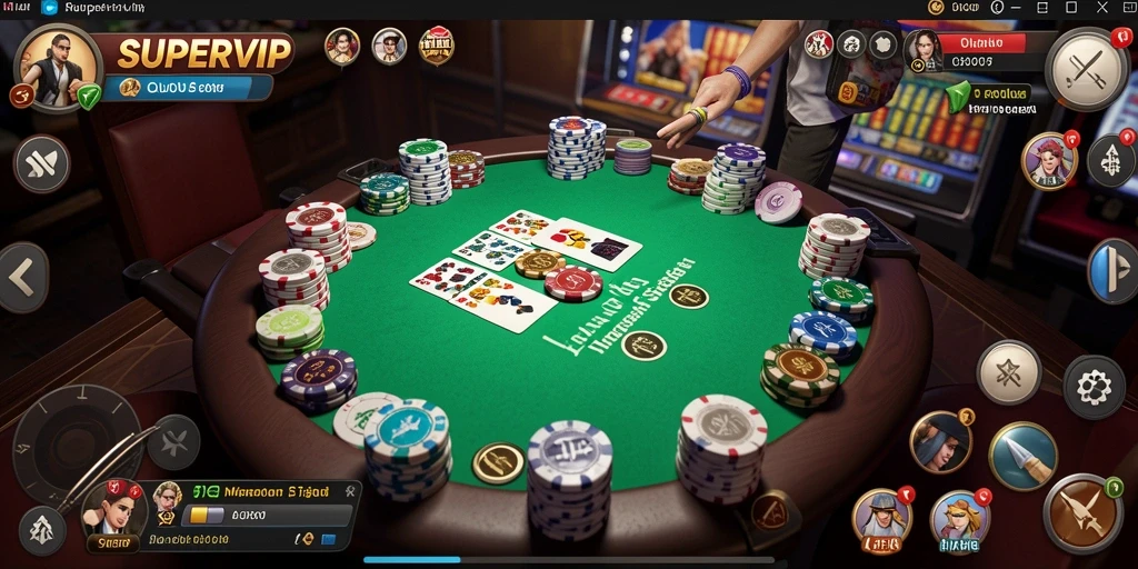 Screenshot gameplay QiuQiu yang seru dan interaktif.